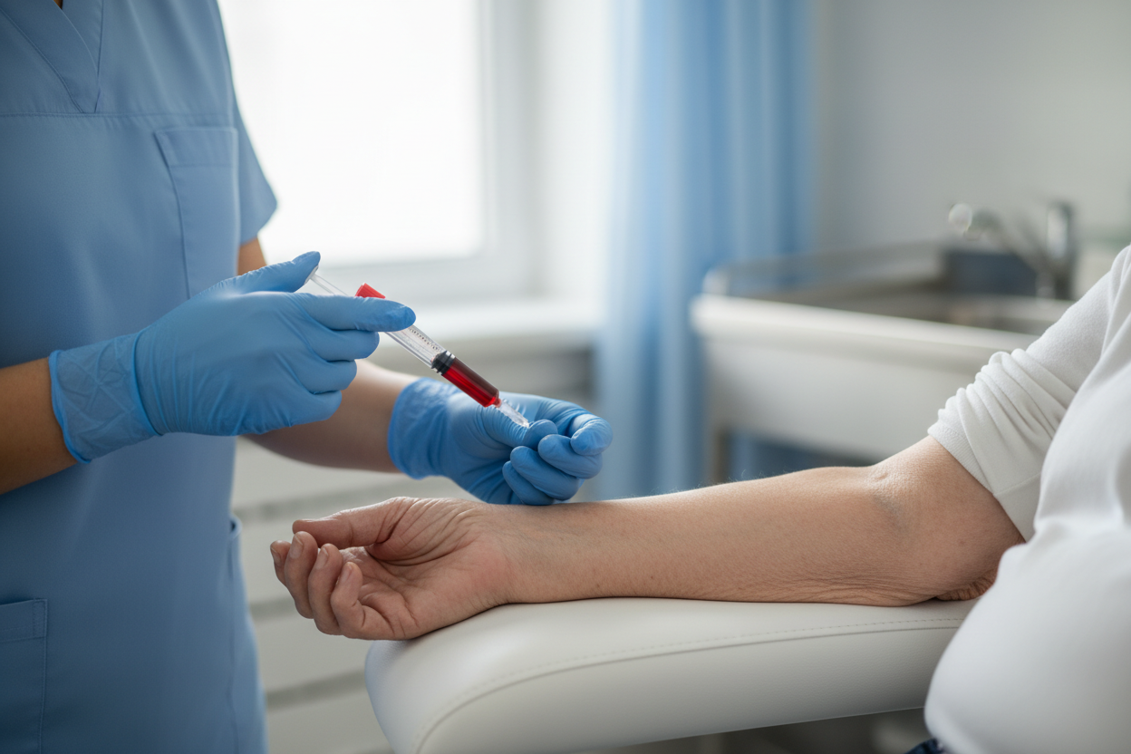 Prise de sang et Alzheimer : un diagnostic plus simple