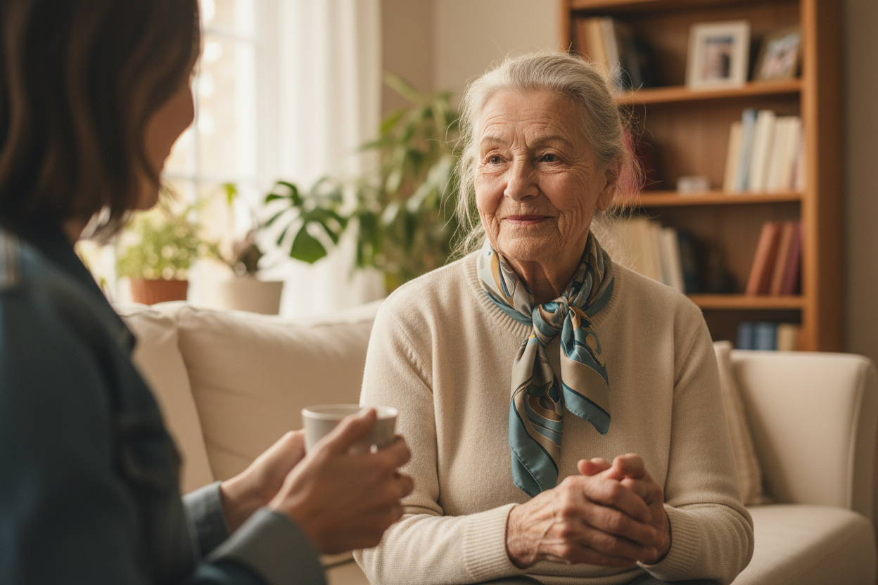 La psychothérapie des personnes âgées pour mieux vieillir